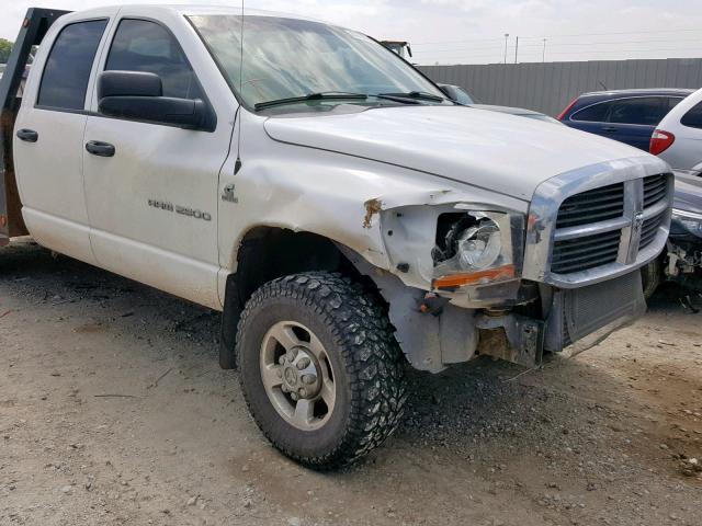 3D7KS28C46G284658 - 2006 DODGE RAM 2500 S Սպիտակ լուսանկար 9