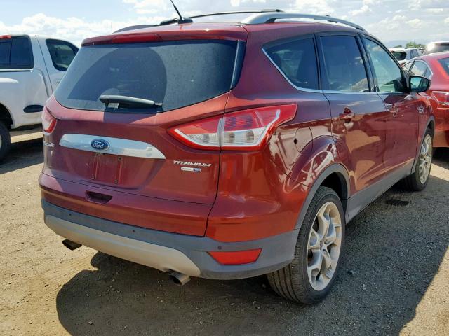 1FMCU9J96EUA70407 - 2014 FORD ESCAPE TIT RED photo 4