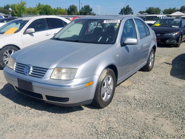 3VWSA69M04M097957 - 2004 VOLKSWAGEN JETTA GLS GRAY photo 2