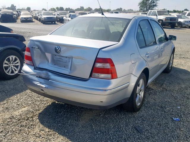 3VWSA69M04M097957 - 2004 VOLKSWAGEN JETTA GLS GRAY photo 4