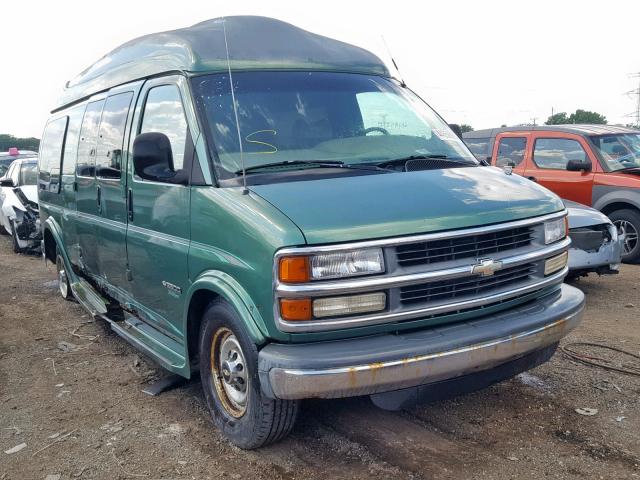 1GBGG29R0Y1249478 - 2000 CHEVROLET EXPRESS G2 GREEN photo 1