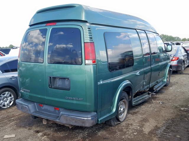 1GBGG29R0Y1249478 - 2000 CHEVROLET EXPRESS G2 GREEN photo 4