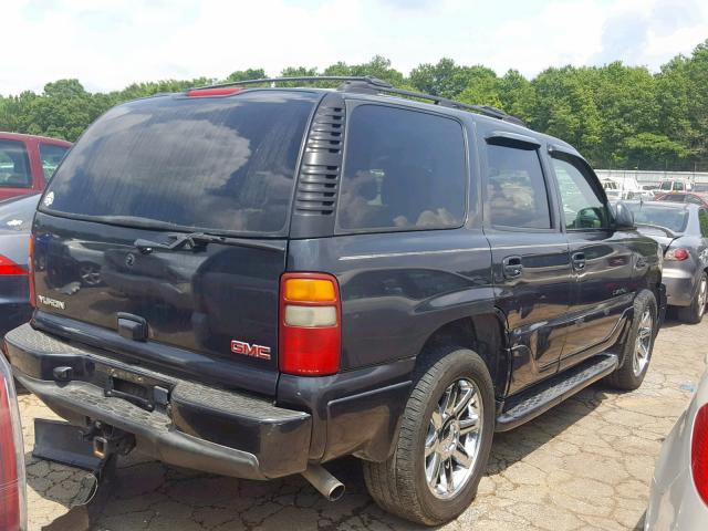 1GKEK63U83J189677 - 2003 GMC YUKON DENA BLACK photo 4