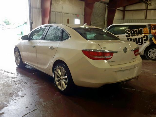 1G4PR5SK4C4161444 - 2012 BUICK VERANO CON WHITE photo 3