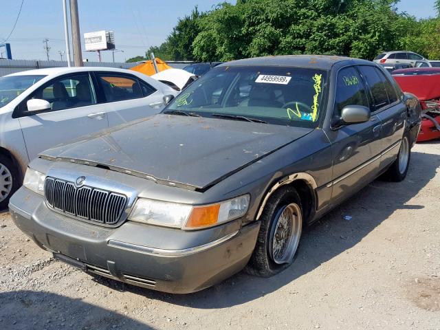 2MEFM75W4XX677955 - 1999 MERCURY GRAND MARQ GRAY photo 2