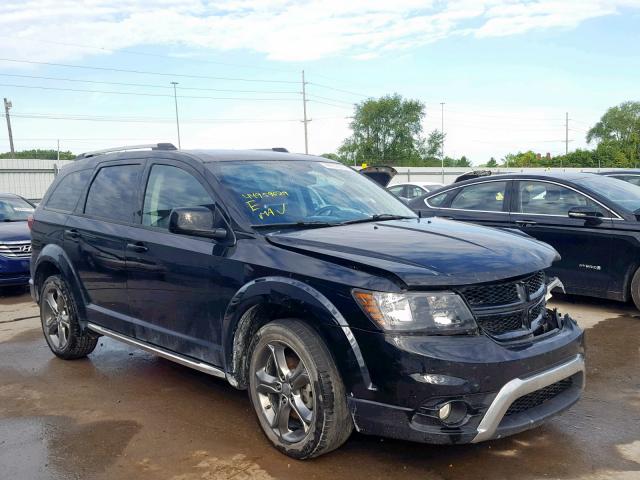 3C4PDCGG1GT157721 - 2016 DODGE JOURNEY CR BLACK photo 1