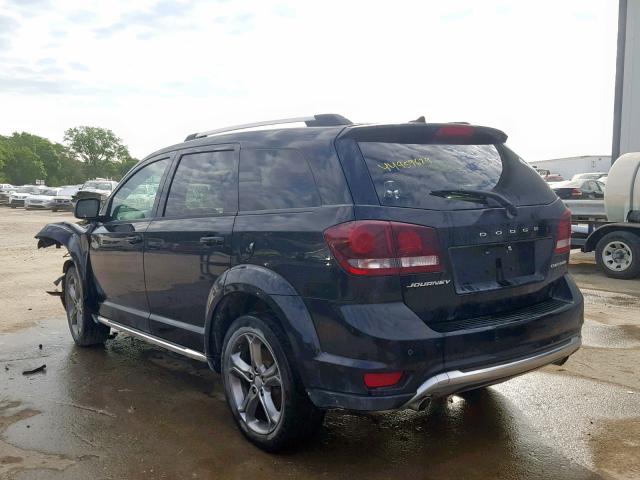 3C4PDCGG1GT157721 - 2016 DODGE JOURNEY CR BLACK photo 3