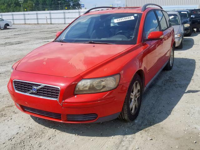 YV1MW382062218146 - 2006 VOLVO V50 2.4I RED photo 2