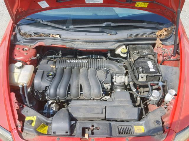 YV1MW382062218146 - 2006 VOLVO V50 2.4I RED photo 7