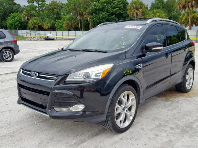 1FMCU0J95DUD75889 - 2013 FORD ESCAPE TIT BLACK photo 2