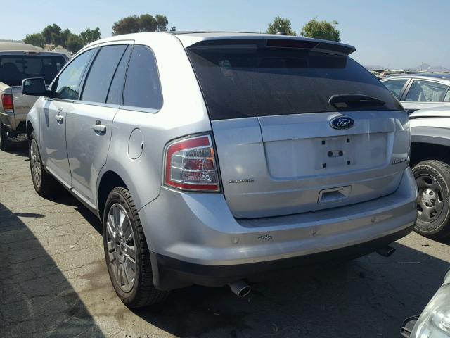 2FMDK3KCXABA47620 - 2010 FORD EDGE LIMIT SILVER photo 3