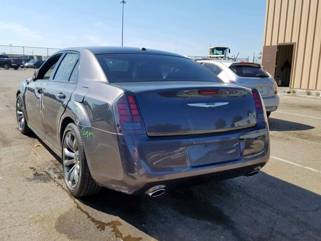 2C3CCABG4EH376597 - 2014 CHRYSLER 300 S GRAY photo 3