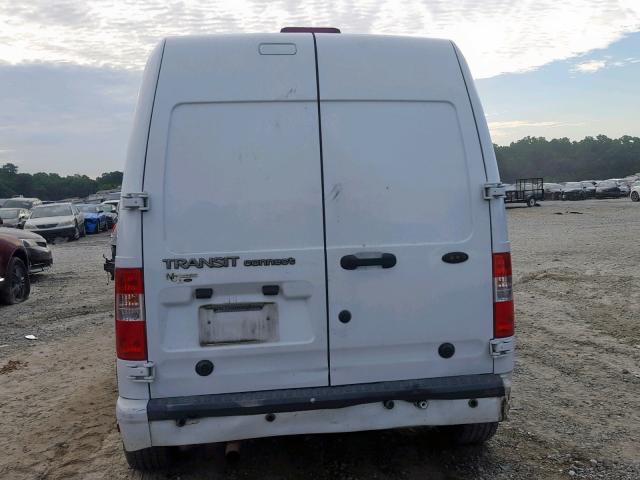 NM0LS7BN4BT057521 - 2011 FORD TRANSIT CO WHITE photo 9