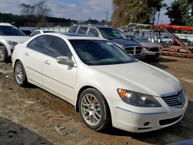 JH4KB16668C003319 - 2008 ACURA RL WHITE photo 1