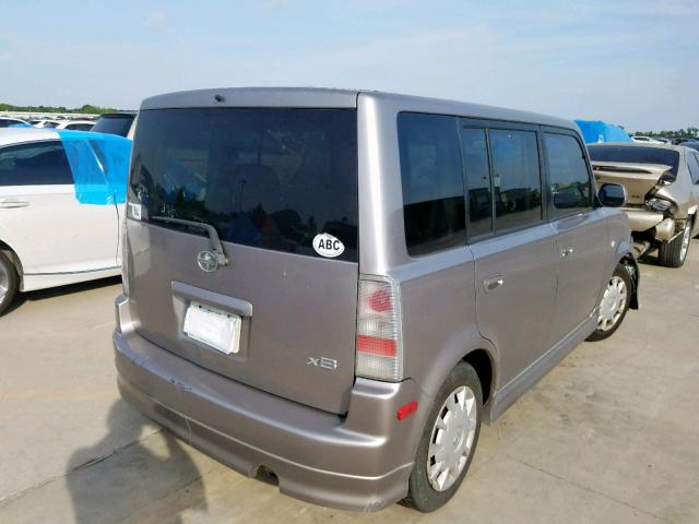 JTLKT324064061095 - 2006 TOYOTA SCION XB 银色 照片 4