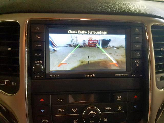 1C4RJFAG2CC281126 - 2012 JEEP GRAND CHER BLACK photo 9