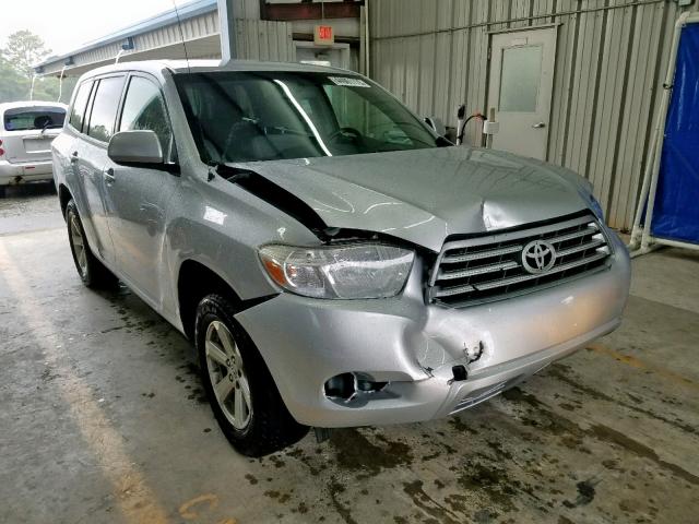 JTEES41A682066160 - 2008 TOYOTA HIGHLANDER SILVER photo 1