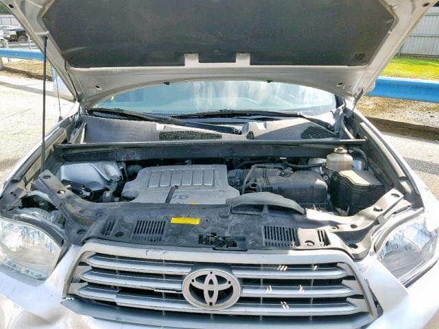 JTEES41A682066160 - 2008 TOYOTA HIGHLANDER SILVER photo 7