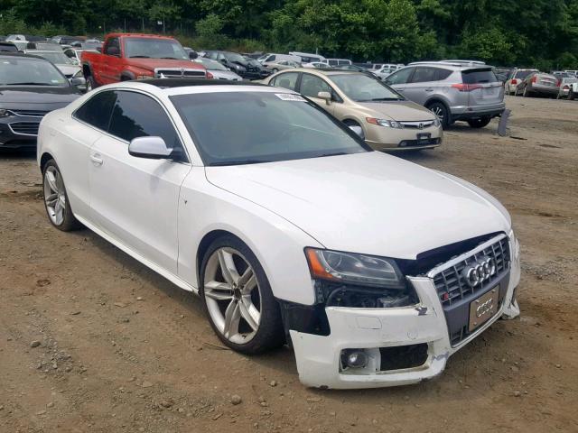 WAUVVAFR1AA032015 - 2010 AUDI S5 PRESTIG WHITE photo 1