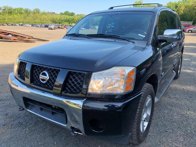 5N1AA08C07N704420 - 2007 NISSAN ARMADA SE BLACK photo 2