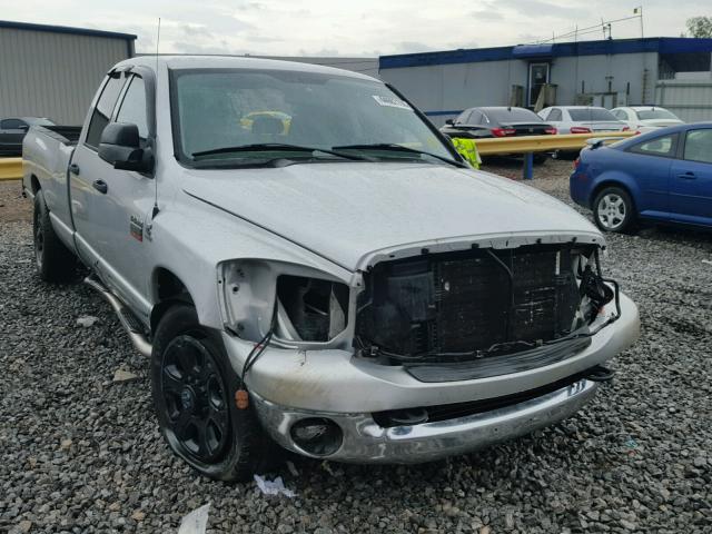 3D7KR28A67G826192 - 2007 DODGE RAM 2500 S SILVER photo 1