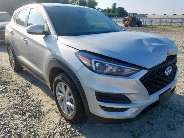 KM8J2CA44KU889166 - 2019 HYUNDAI TUCSON SE SILVER photo 1