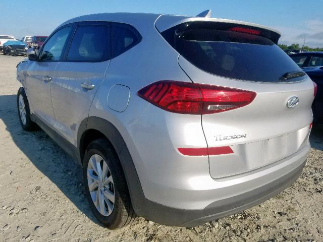 KM8J2CA44KU889166 - 2019 HYUNDAI TUCSON SE SILVER photo 3