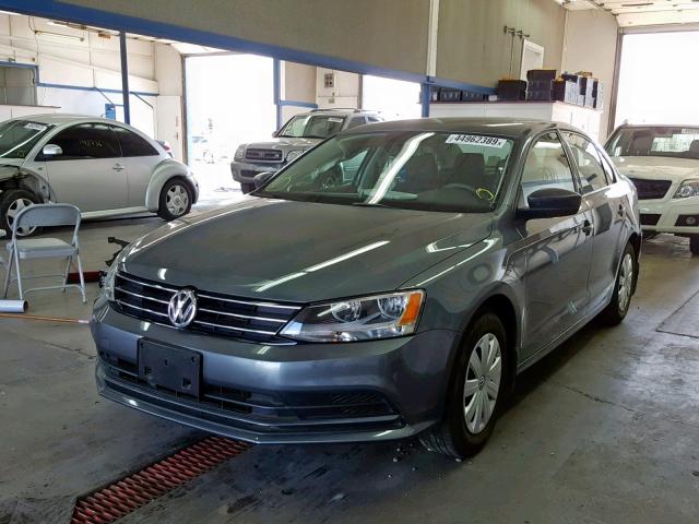 3VW2K7AJ4FM318855 - 2015 VOLKSWAGEN JETTA BASE 灰色 照片 2