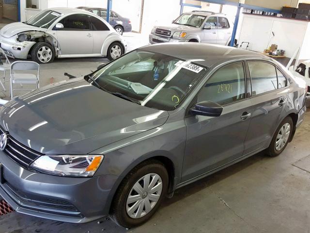 3VW2K7AJ4FM318855 - 2015 VOLKSWAGEN JETTA BASE 灰色 照片 9