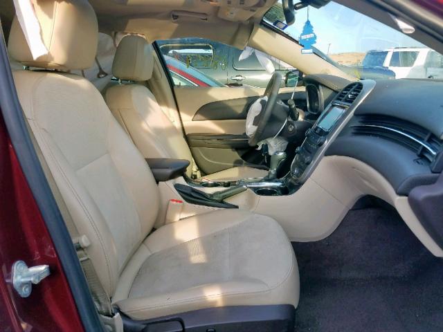 1G11C5SLXFF199122 - 2015 CHEVROLET MALIBU 1LT ბურგუნდია ფოტო 5