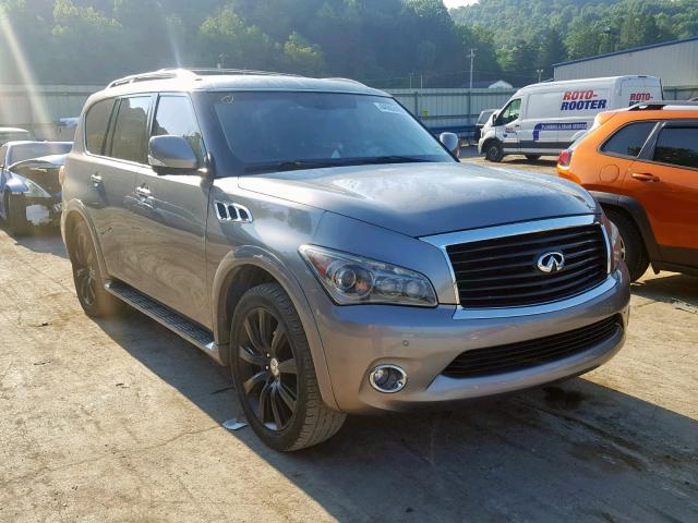 JN8AZ2NE5C9020341 - 2012 INFINITI QX56 SILVER photo 1