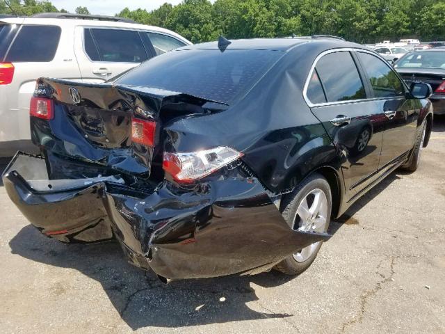 JH4CU2F49CC026508 - 2012 ACURA TSX BLACK photo 4