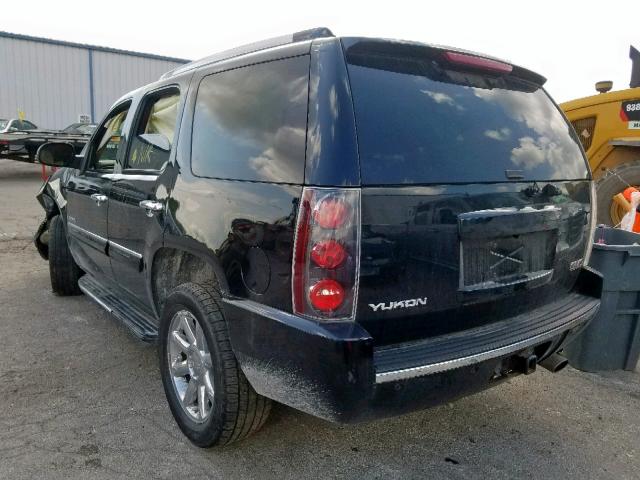 1GKFK63807J151471 - 2007 GMC YUKON DENA BLACK photo 3