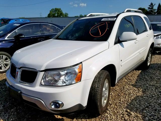 2CKDL33F286336772 - 2008 PONTIAC TORRENT WHITE photo 2