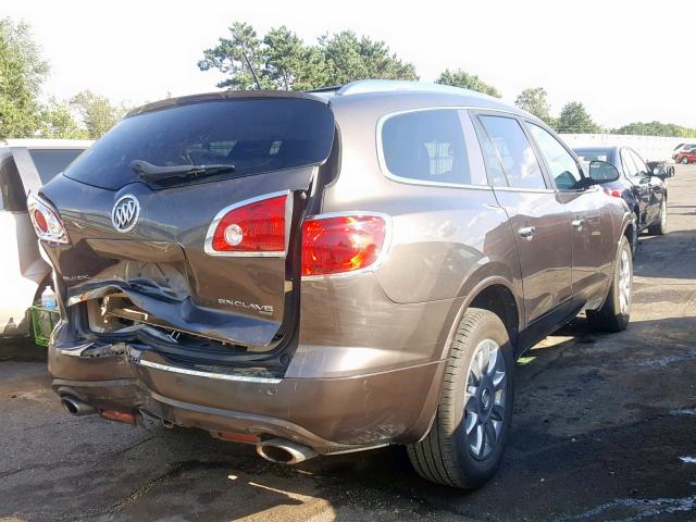 5GAKVCED1CJ210243 - 2012 BUICK ENCLAVE BROWN photo 4