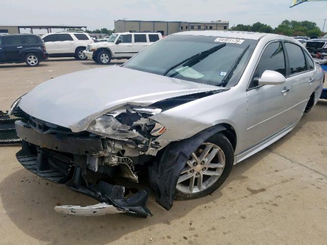 2G1WC5E34C1149353 - 2012 CHEVROLET IMPALA LTZ SILVER photo 2