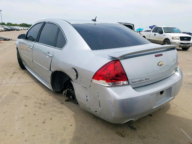 2G1WC5E34C1149353 - 2012 CHEVROLET IMPALA LTZ SILVER photo 3