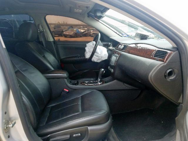 2G1WC5E34C1149353 - 2012 CHEVROLET IMPALA LTZ SILVER photo 5