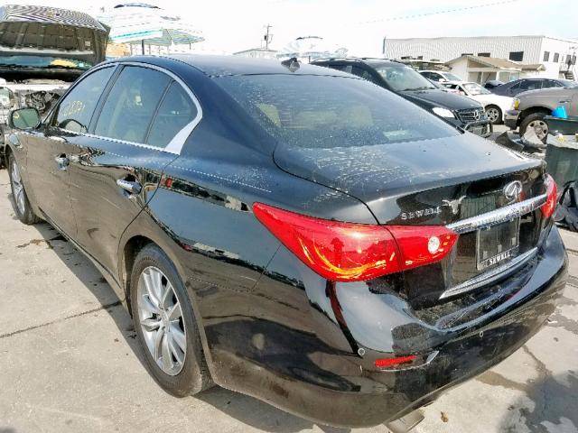 JN1EV7APXGM302610 - 2016 INFINITI Q50 PREMIU BLACK photo 3