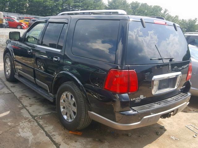 5LMFU28R74LJ09775 - 2004 LINCOLN NAVIGATOR BLACK photo 3