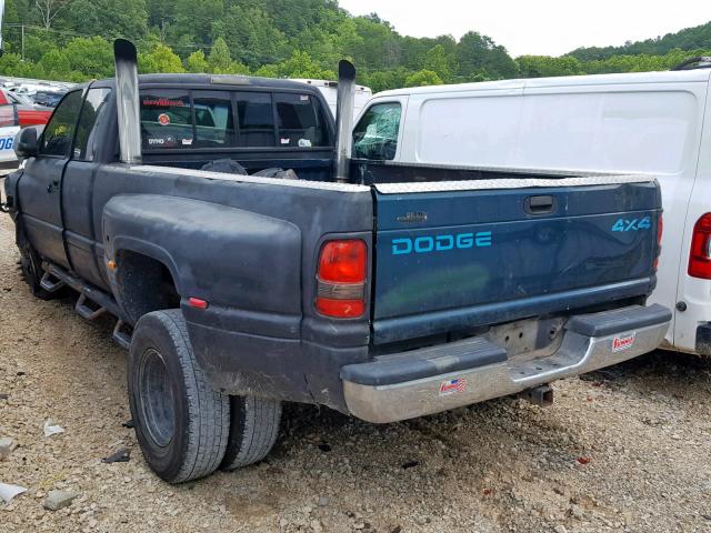 3B7MF33D1VM574952 - 1997 DODGE RAM 3500 BLACK photo 3