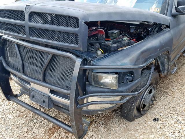 3B7MF33D1VM574952 - 1997 DODGE RAM 3500 BLACK photo 9