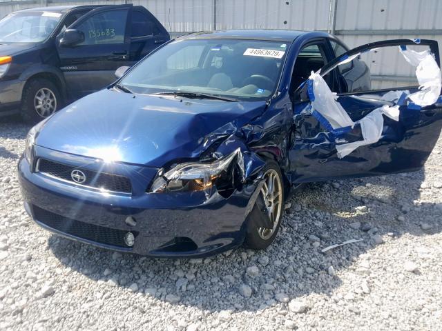 JTKDE177750008320 - 2005 TOYOTA SCION TC ლურჯი ფოტო 2
