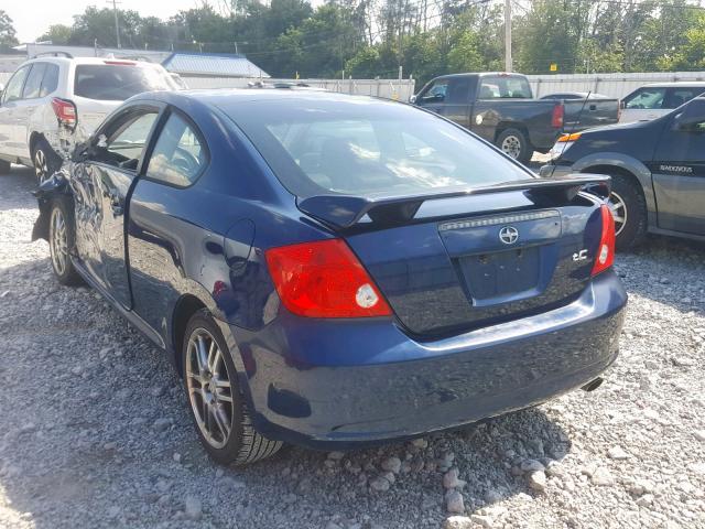 JTKDE177750008320 - 2005 TOYOTA SCION TC ლურჯი ფოტო 3