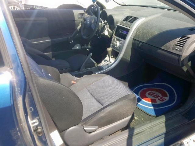 JTKDE177750008320 - 2005 TOYOTA SCION TC ლურჯი ფოტო 5