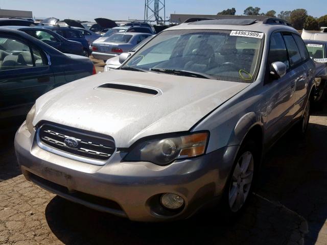 4S4BP67C154364849 - 2005 SUBARU LEGACY OUT SILVER photo 2