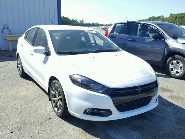 1C3CDFBBXED868255 - 2014 DODGE DART SXT WHITE photo 1