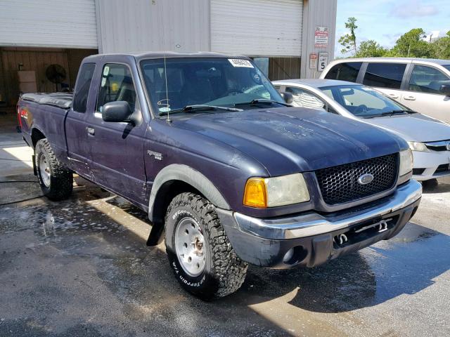 1FTZR45E02TA02809 - 2002 FORD RANGER SUP BLUE photo 1