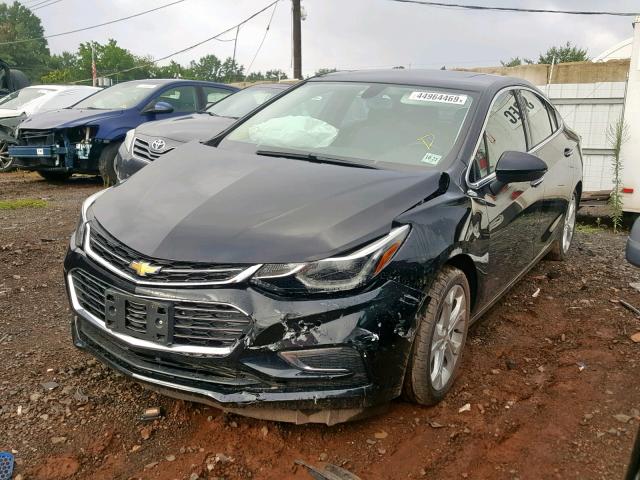 1G1BG5SM1G7311447 - 2016 CHEVROLET CRUZE PREM BLACK photo 2