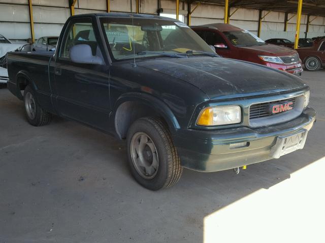 1GTCS1442T8501794 - 1996 GMC SONOMA GREEN photo 1